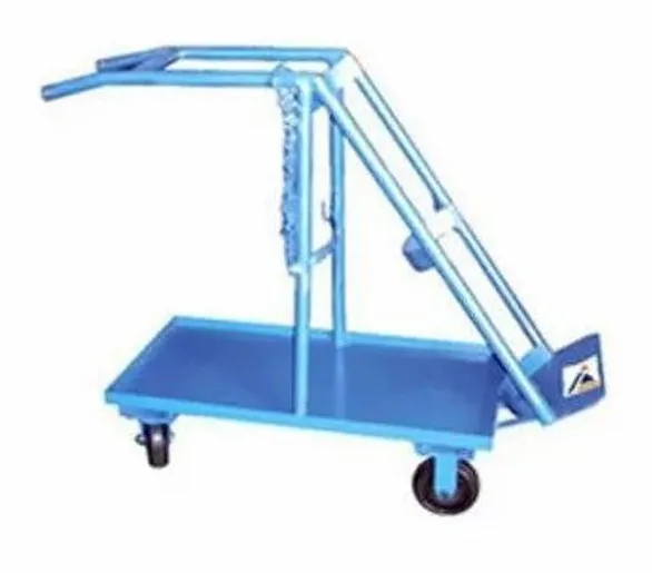 Oxygen and LPG cylinder trolley