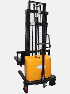 Semi electric stacker